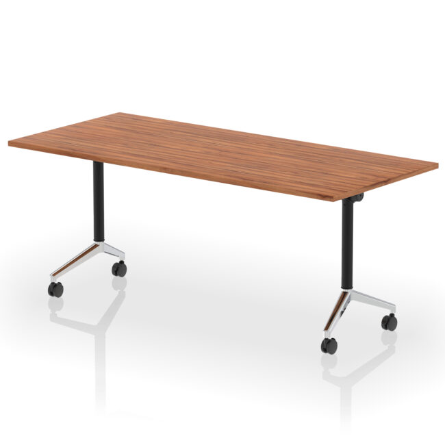 impulse plus flip top rectangular table