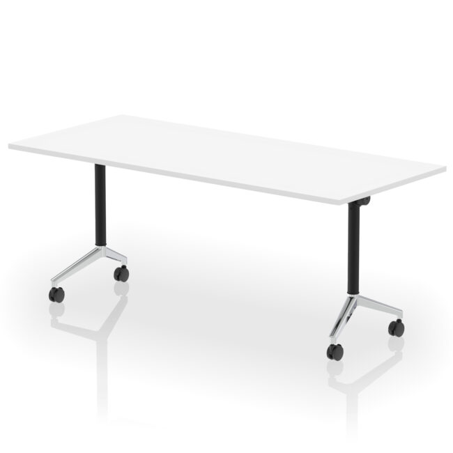 impulse plus flip top rectangular table