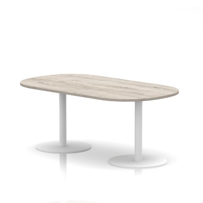 italia boardroom table white leg