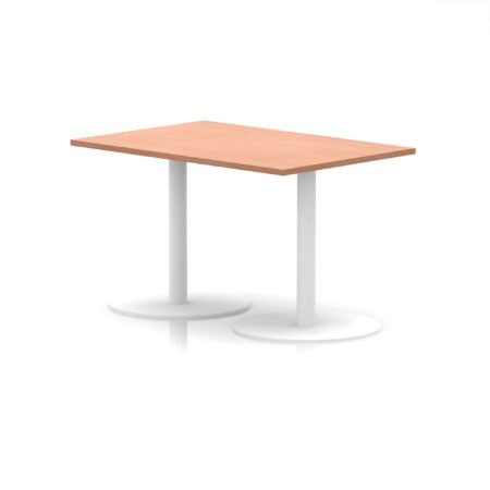import placeholder for italia rectangular poseur table white leg