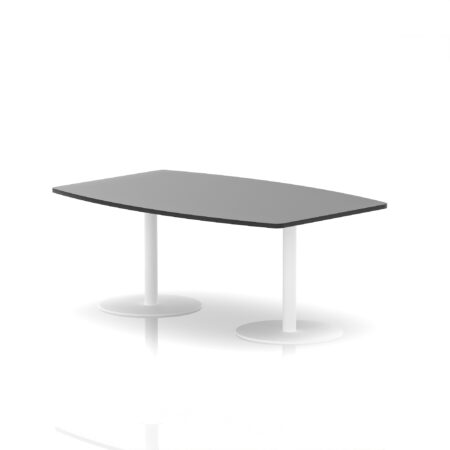 import placeholder for italia high gloss boardroom table white leg