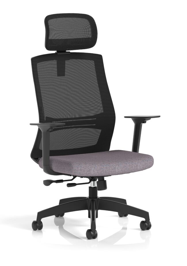 ventra mesh back task operator office chair height adjustable arms