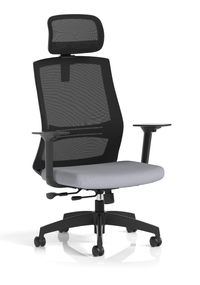 ventra mesh back task operator office chair height adjustable arms