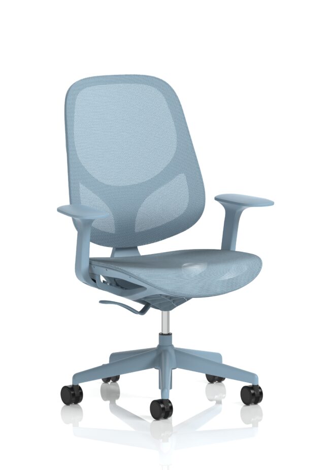 tutti mesh medium back task operator office chair with arms