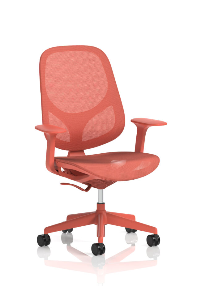 tutti mesh medium back task operator office chair with arms